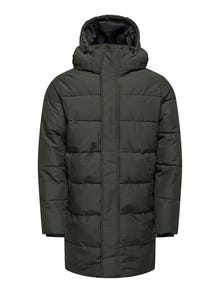 ONLY & SONS Jacket with detachable hood -Peat - 22020156