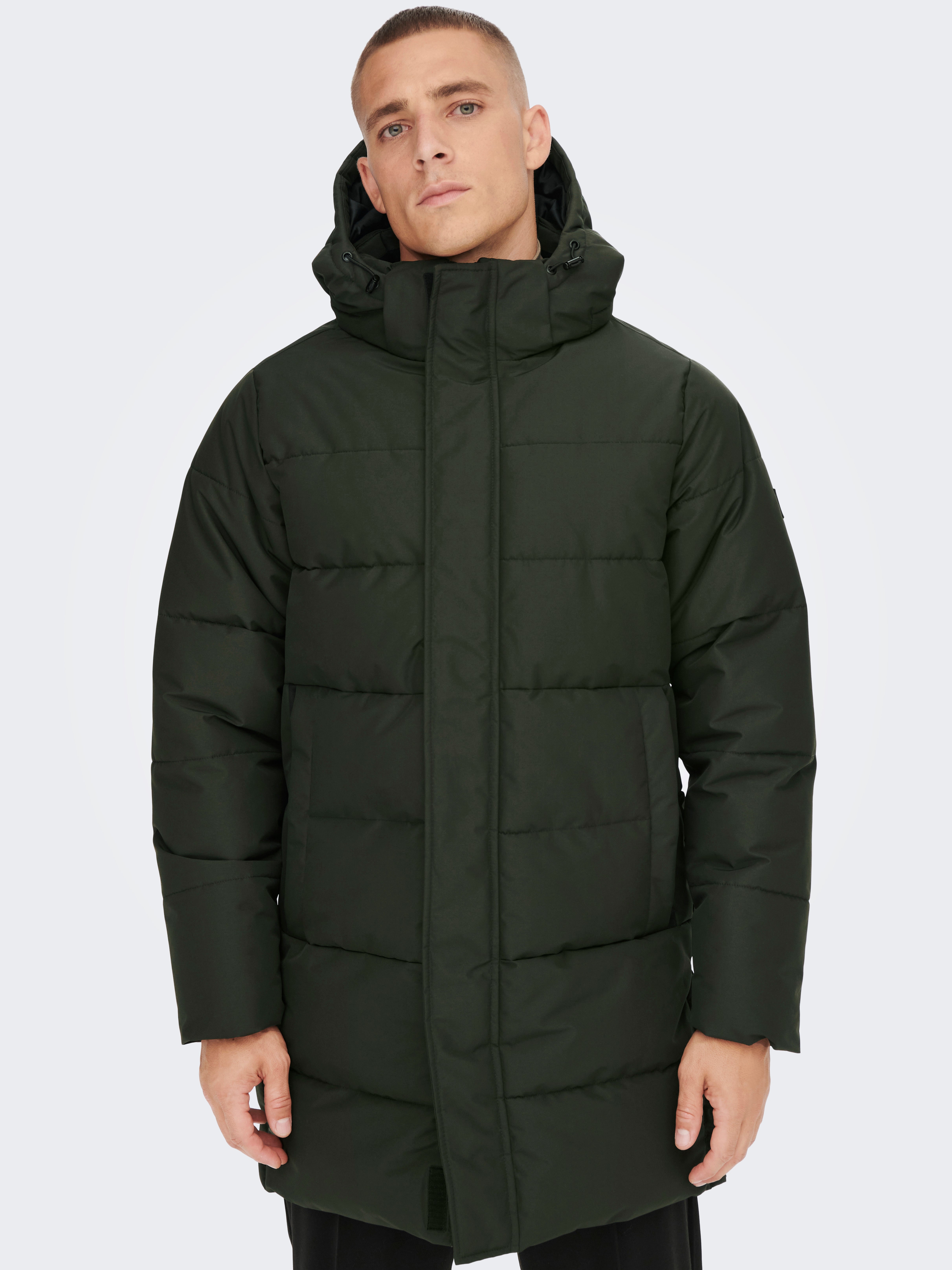 Jacket on sale detachable hood