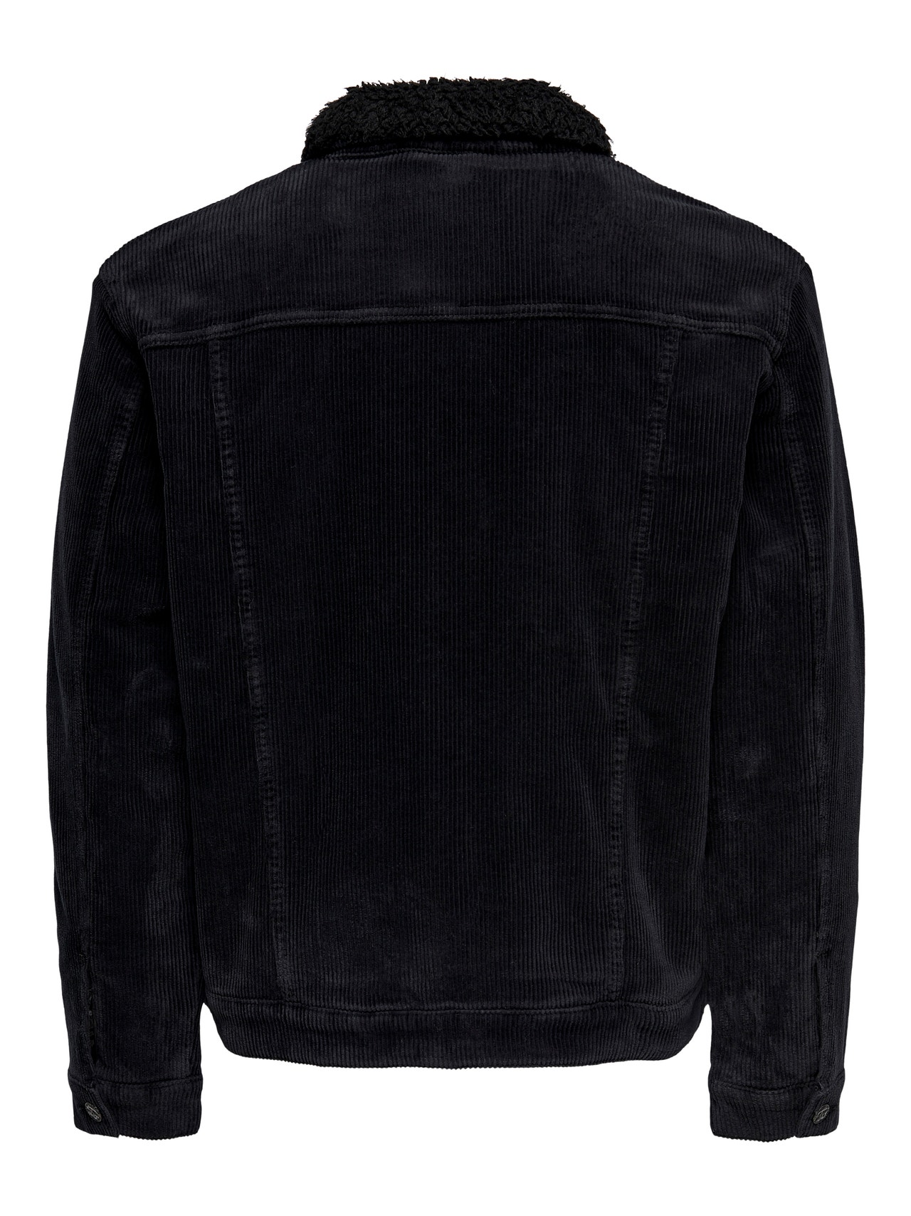 ONLY & SONS Chaquetas Cuello italiano -Black - 22020421