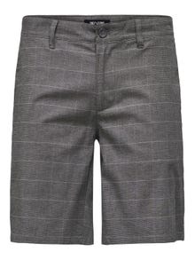 ONLY & SONS Shorts Corte regular -Grey Pinstripe - 22020475