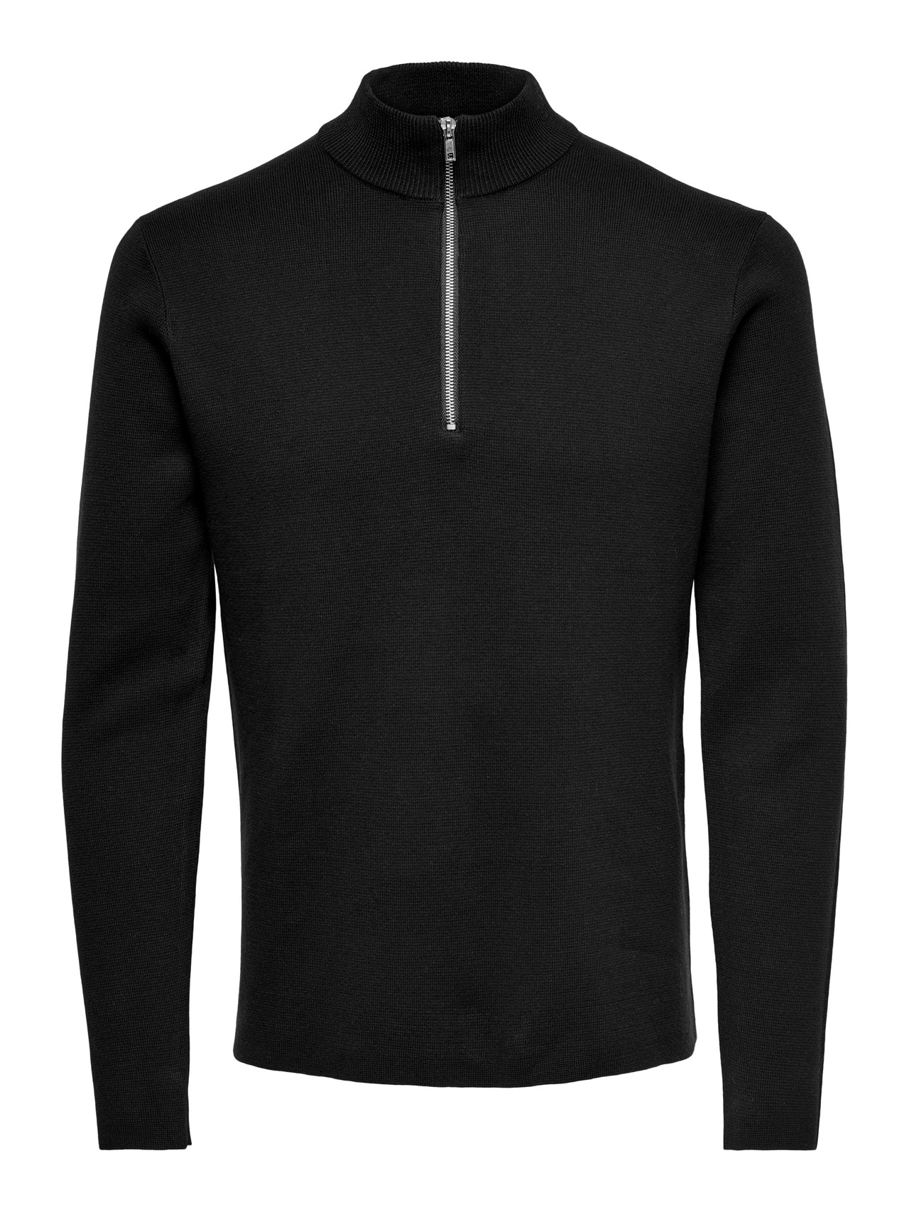 ONLY & SONS O-hals Pullover -Black - 22020570