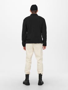 ONLY & SONS O-hals Pullover -Black - 22020570