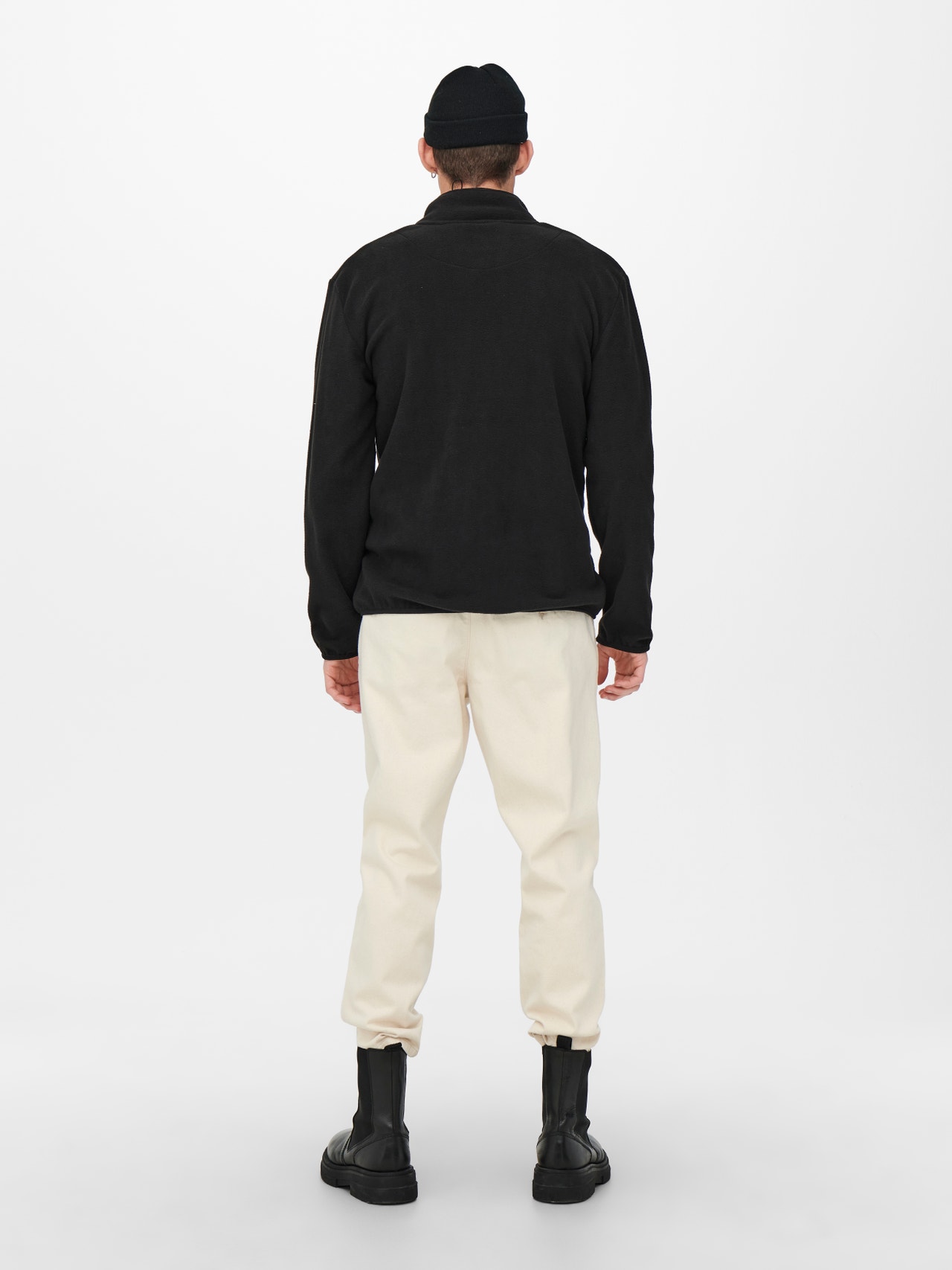 ONLY & SONS O-hals Pullover -Black - 22020570