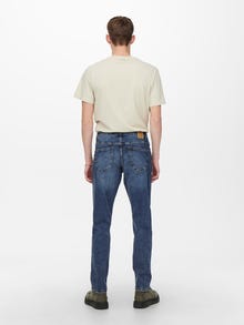 ONLY & SONS Jeans Regular Fit Taille moyenne -Blue Denim - 22020769