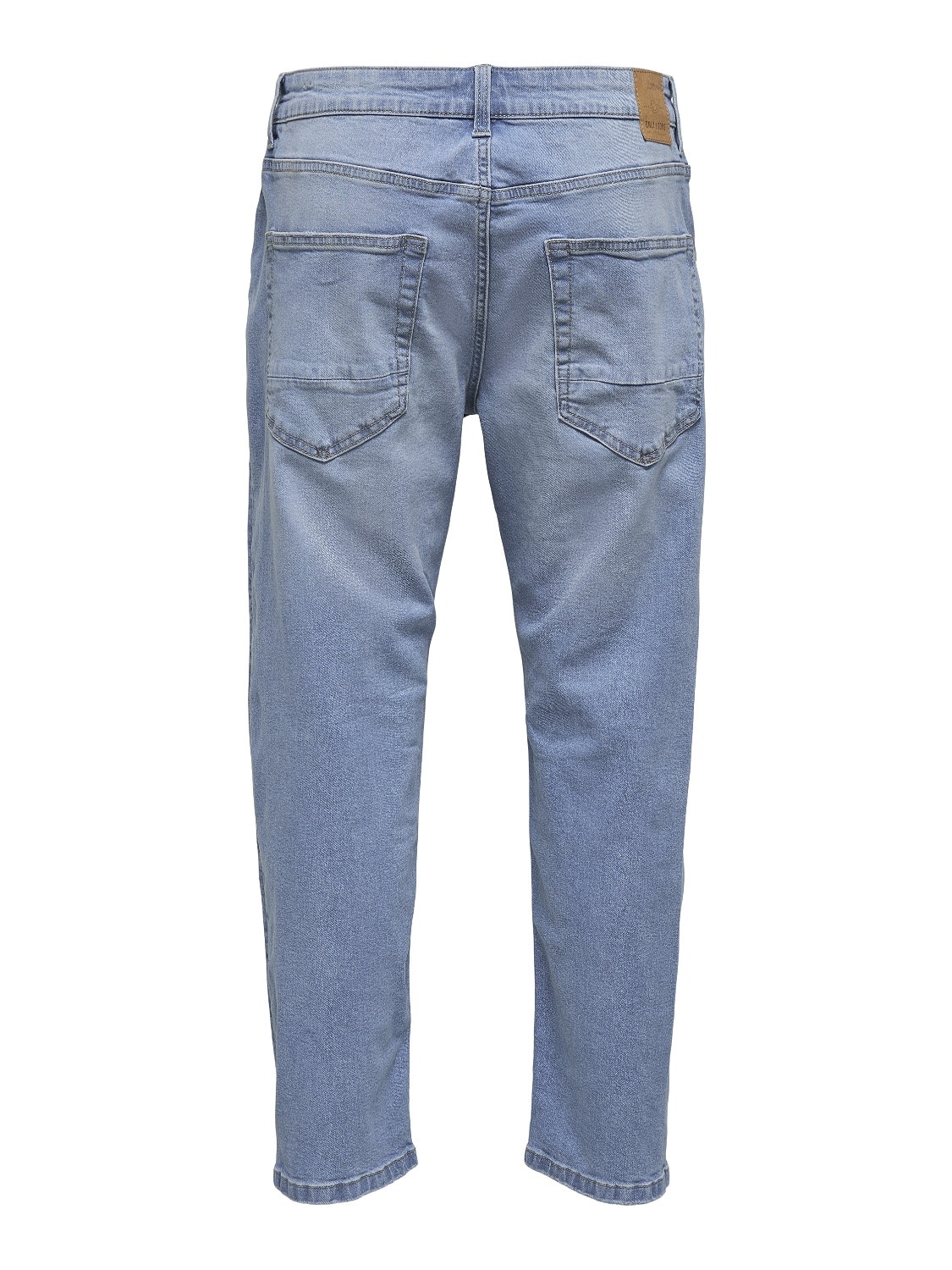 ONLY & SONS ONSAVI BEAM CROP  L BLUE PK 0775 -Blue Denim - 22020775