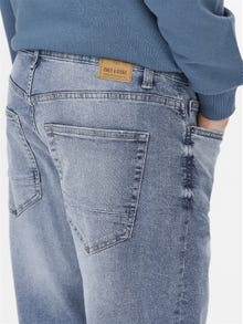 ONLY & SONS Jeans Tapered Fit Taille moyenne -Blue Denim - 22020775