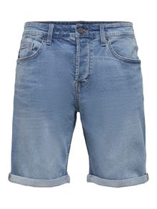 ONLY & SONS ONSAVI SHORTS BLUE PK 0786 -Blue Denim - 22020786