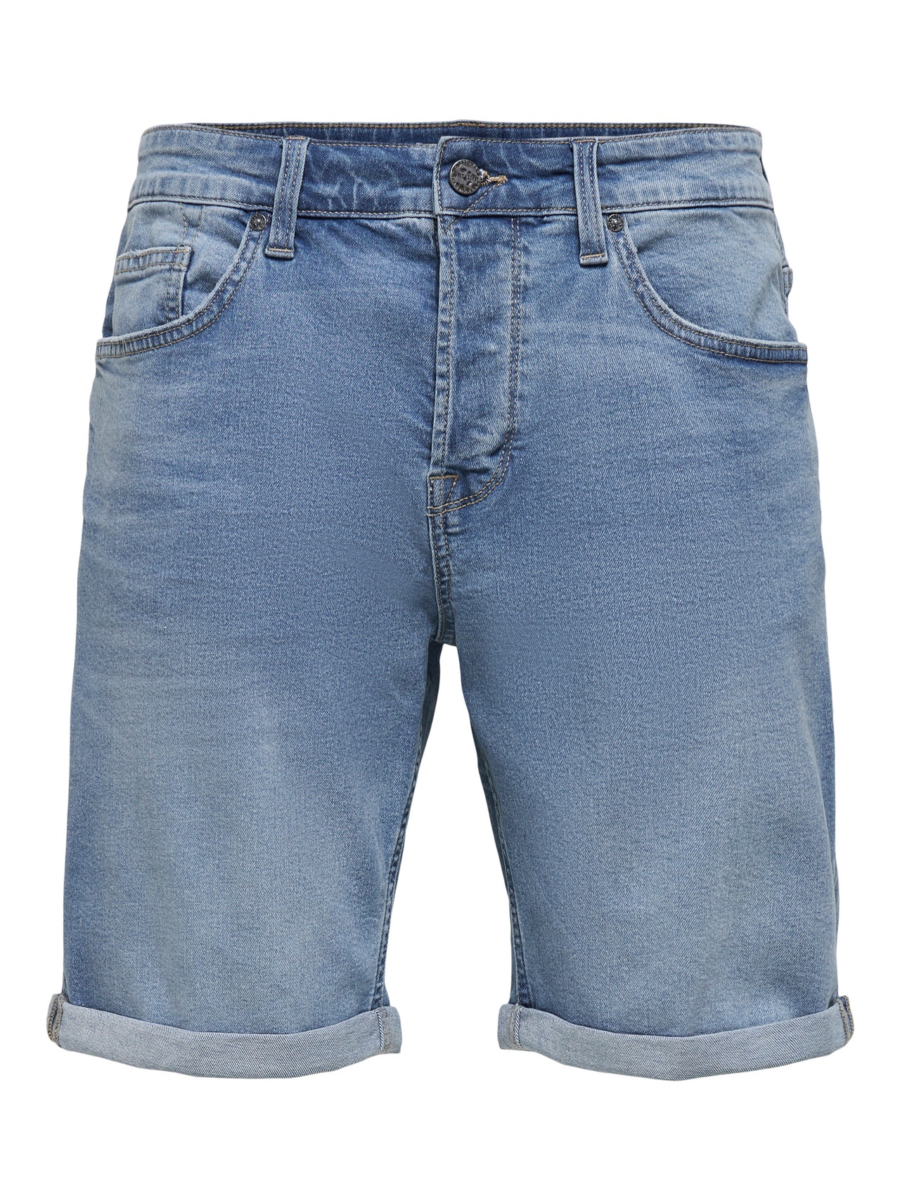 ONLY & SONS ONSAVI SHORTS BLUE PK 0786 -Blue Denim - 22020786