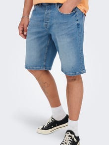 ONLY & SONS ONSAVI SHORTS BLUE PK 0786 -Blue Denim - 22020786