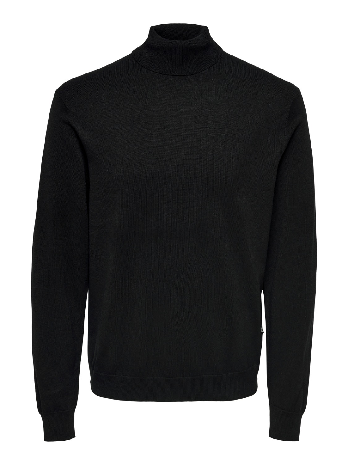 ONLY & SONS Regular Fit Roll neck Pullover -Black - 22020879