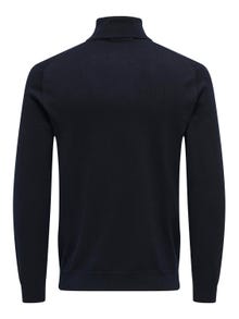 ONLY & SONS Pull-overs Regular Fit Col roulé -Dark Navy - 22020879