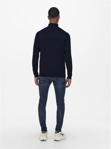 ONLY & SONS Pull-overs Regular Fit Col roulé -Dark Navy - 22020879