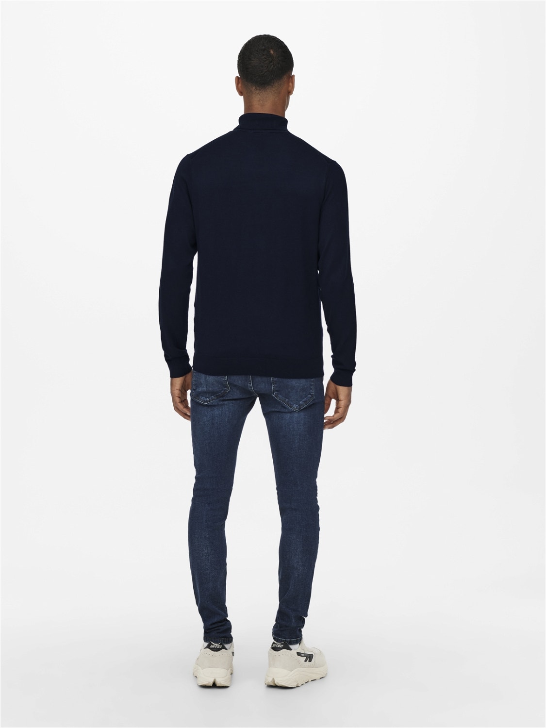 ONLY & SONS Pull-overs Regular Fit Col roulé -Dark Navy - 22020879