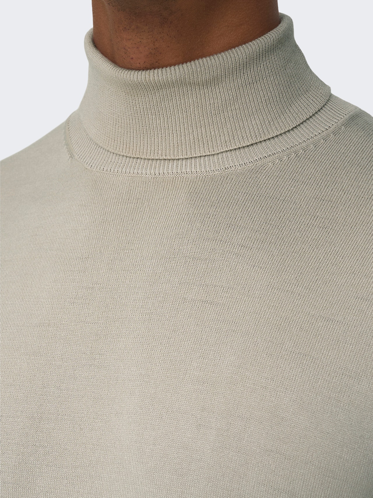 ONLY & SONS ONSWYLER Pullover -Silver Lining - 22020879