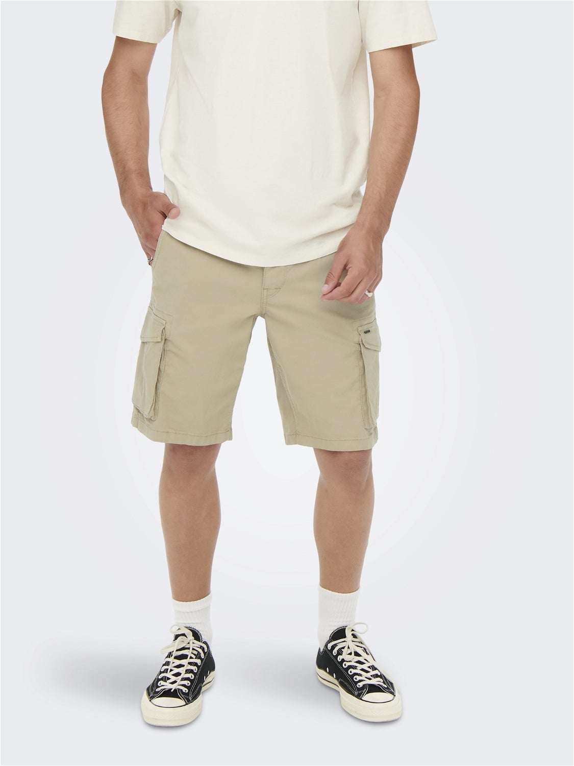 Thumbnail - Onsmike Normal Geschnitten Cargoshorts