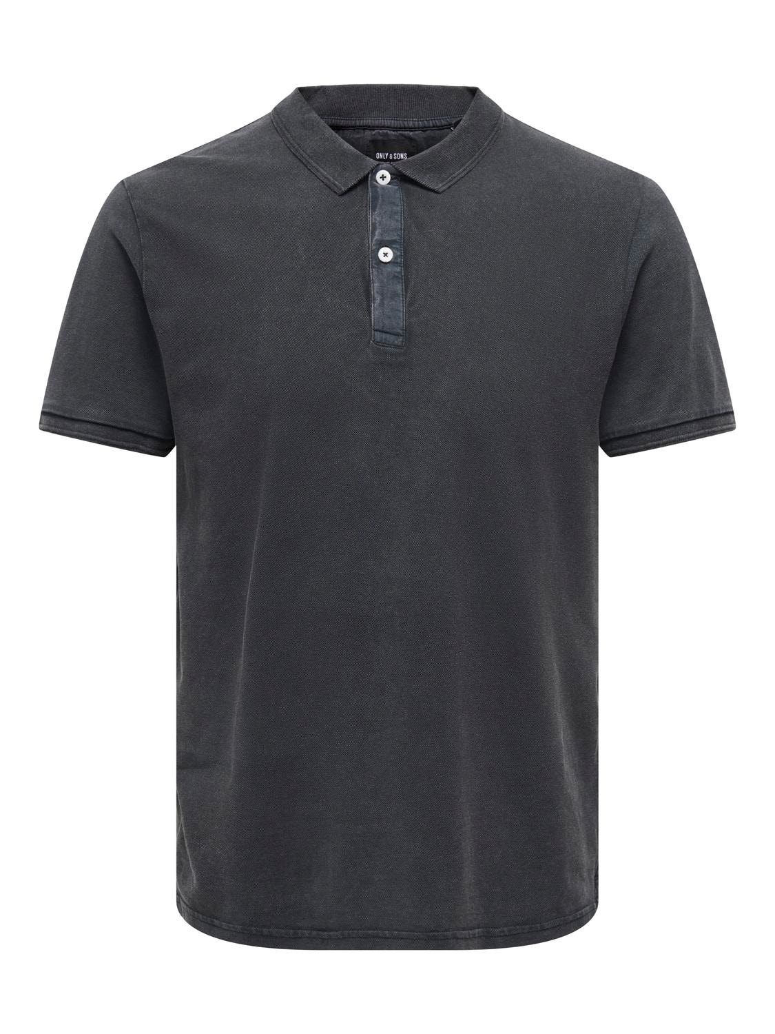 ONLY & SONS Polos Corte slim Cuello redondo -Dark Navy - 22021769