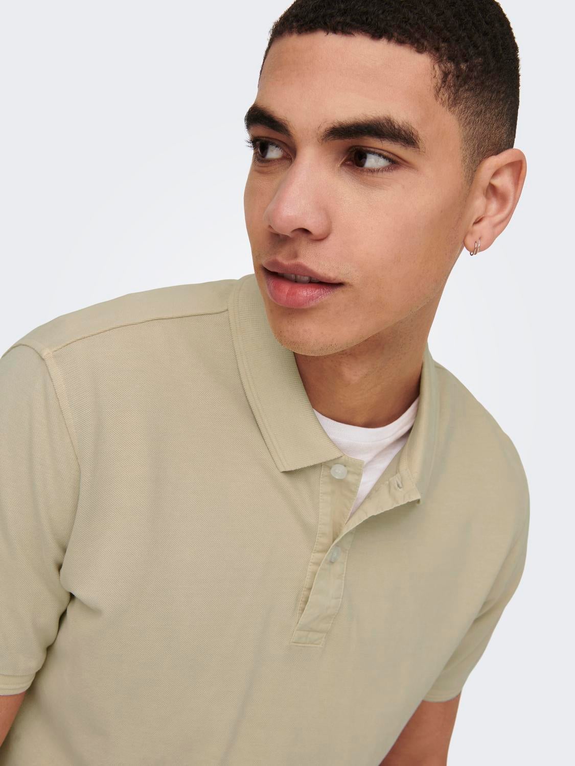 Only and sons online polo shirts