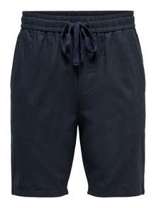 ONLY & SONS Comfort Fit Mid waist Shorts -Dark Navy - 22021824