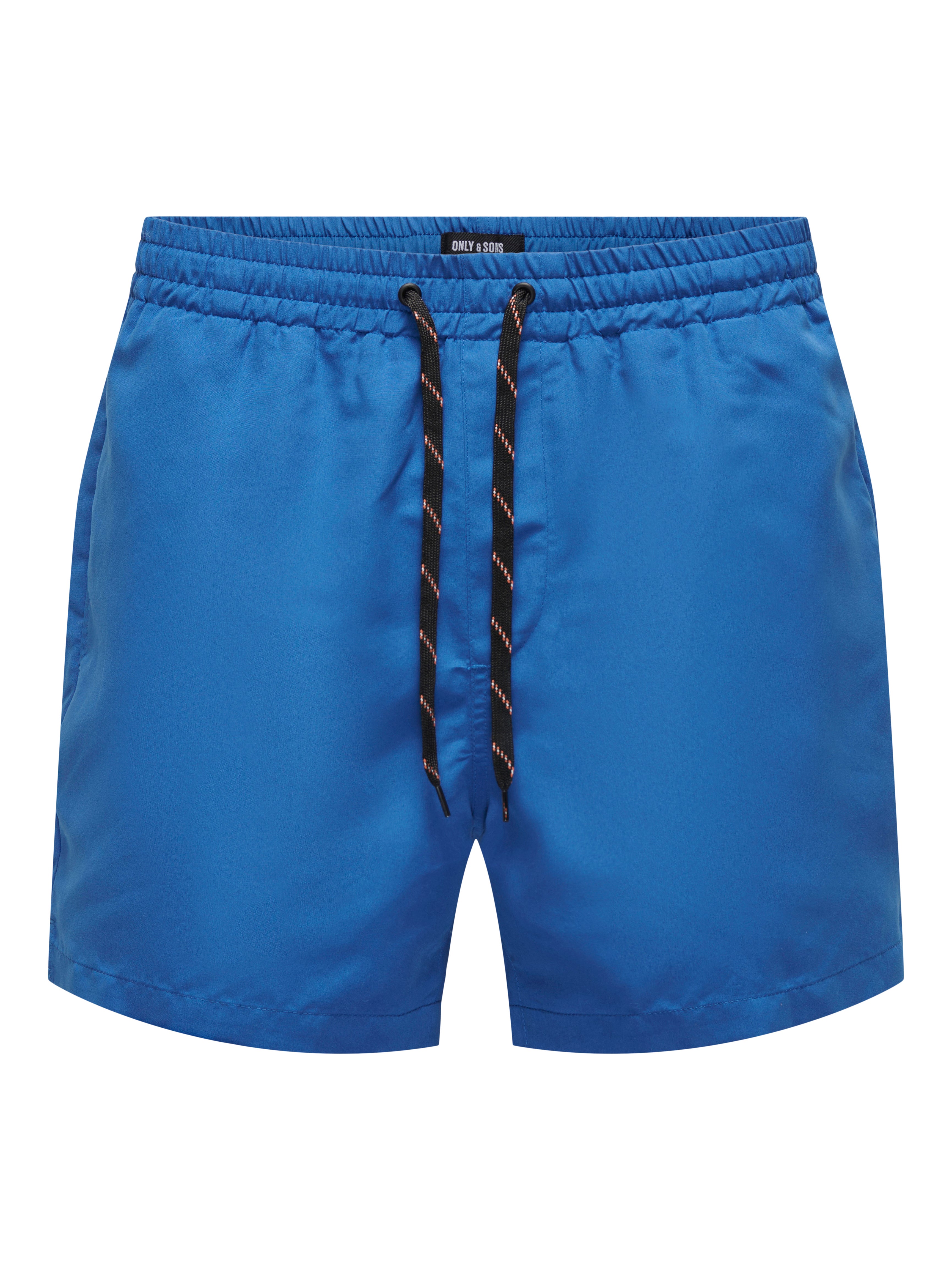 Solid color swim trunks Dark Blue ONLY & SONS®
