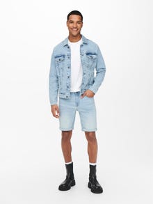 ONLY & SONS Shorts Cintura media -Blue Denim - 22021885