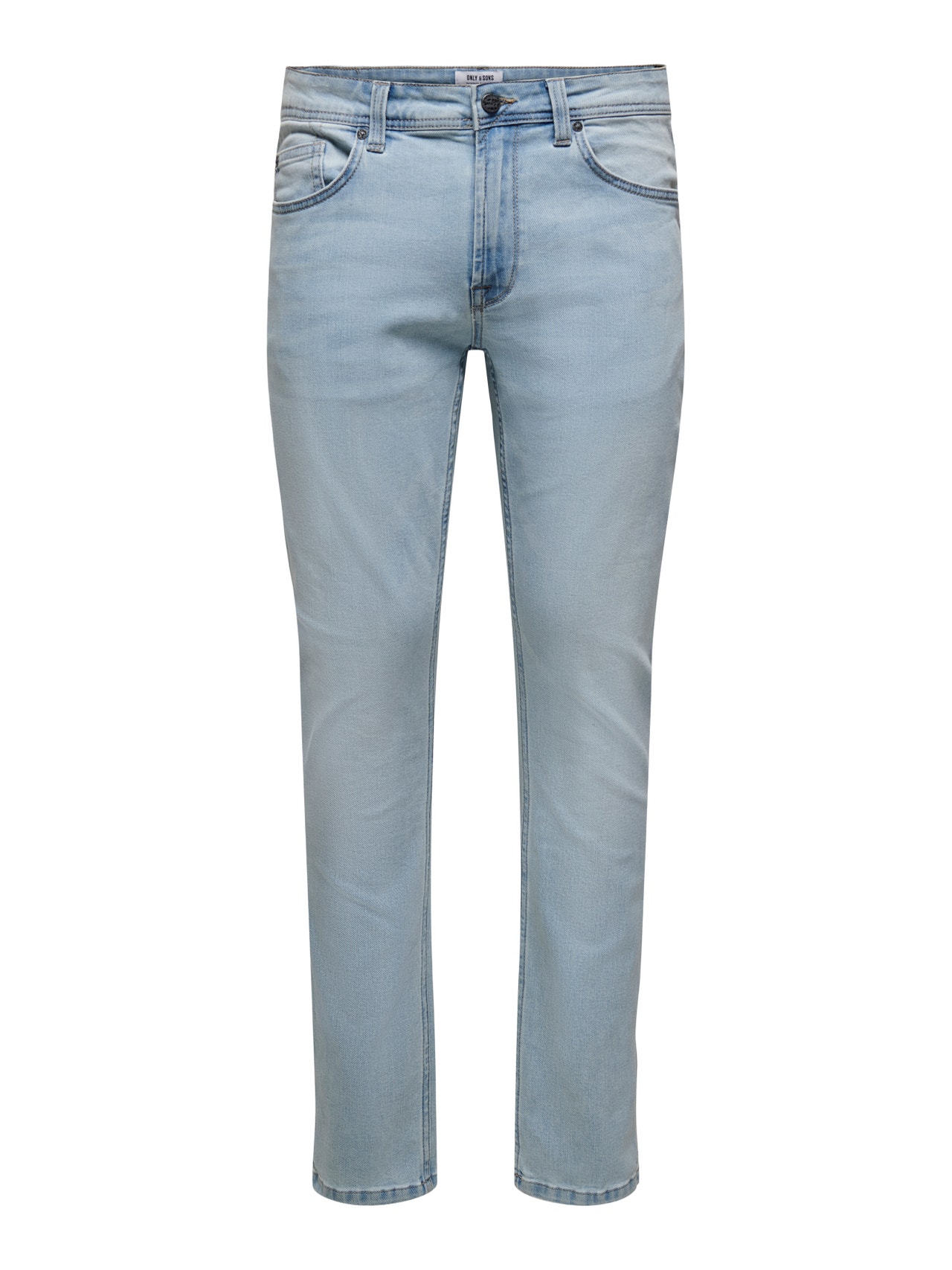 ONLY & SONS Normal geschnitten Mittlere Taille Jeans -Blue Denim - 22021888