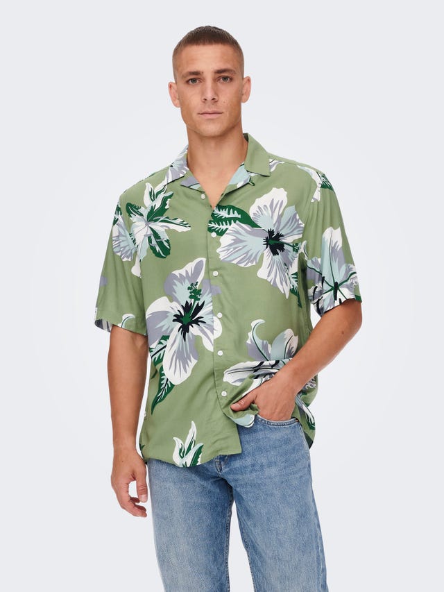 ONLY & SONS Printed Regular Fit shirt - 22021965