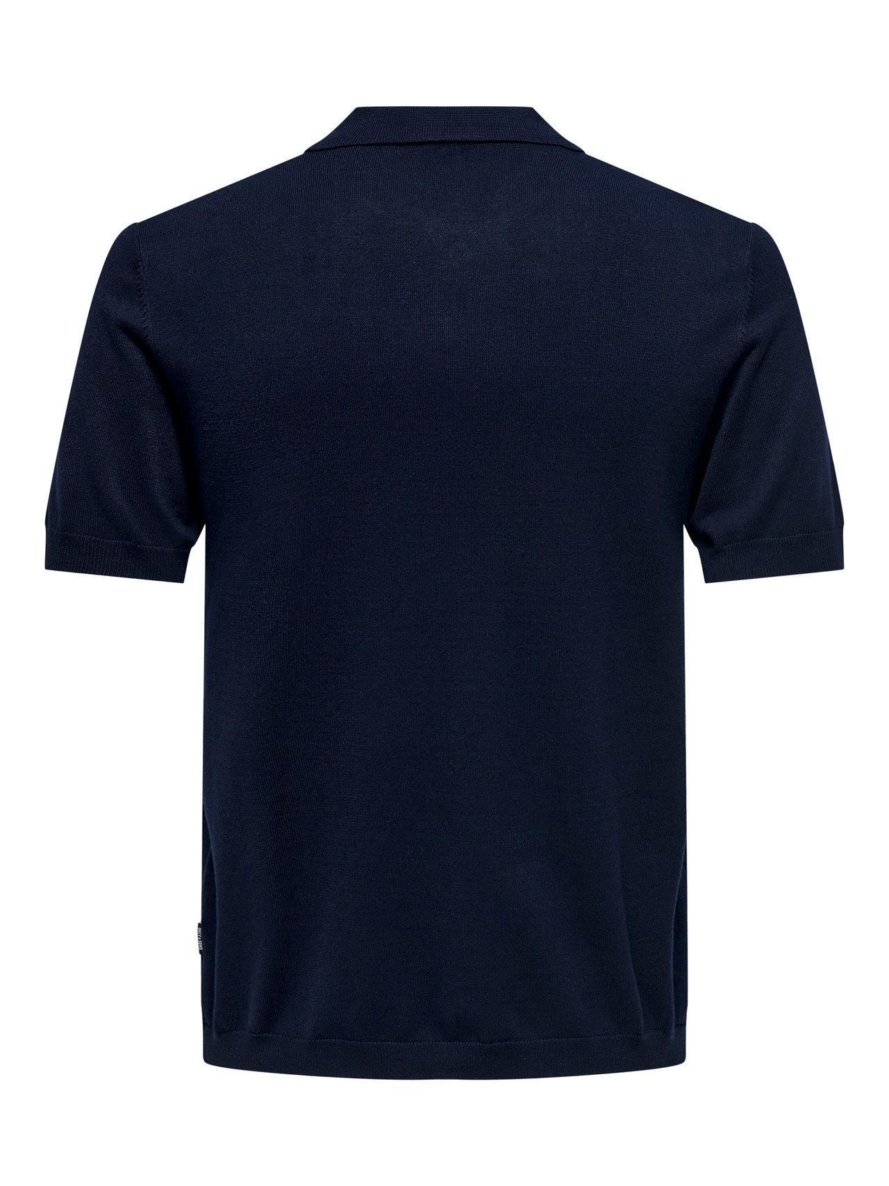 ONLY & SONS Tavapärane lõige Polo Pullover -Dark Navy - 22022219