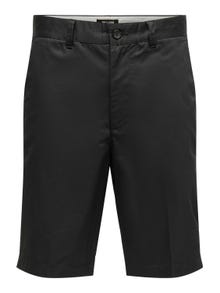 ONLY & SONS Classic chino shorts -Black - 22022326