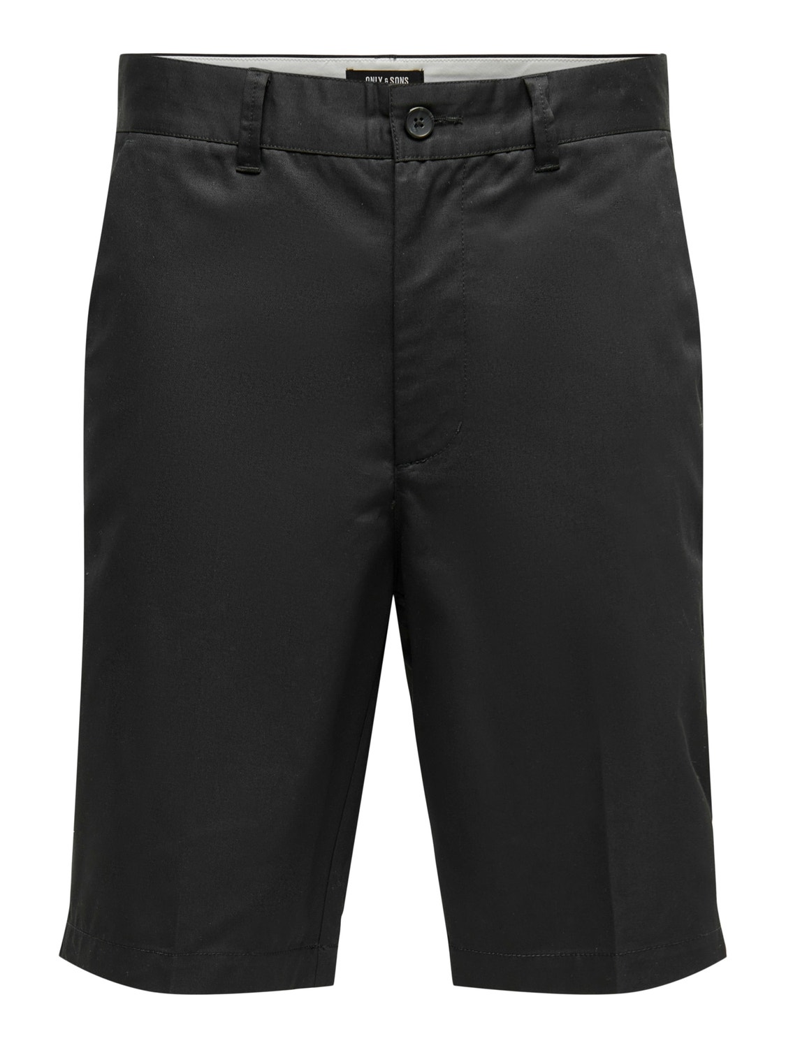 ONLY & SONS Classic chino shorts -Black - 22022326