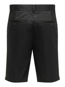 ONLY & SONS Normal geschnitten Mittlere Taille Shorts -Black - 22022326