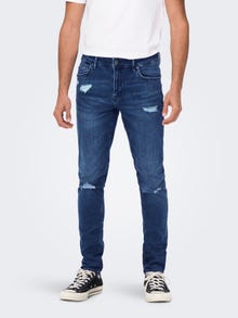 ONLY & SONS ONSLoom Slim Jeans -Blue Denim - 22022374