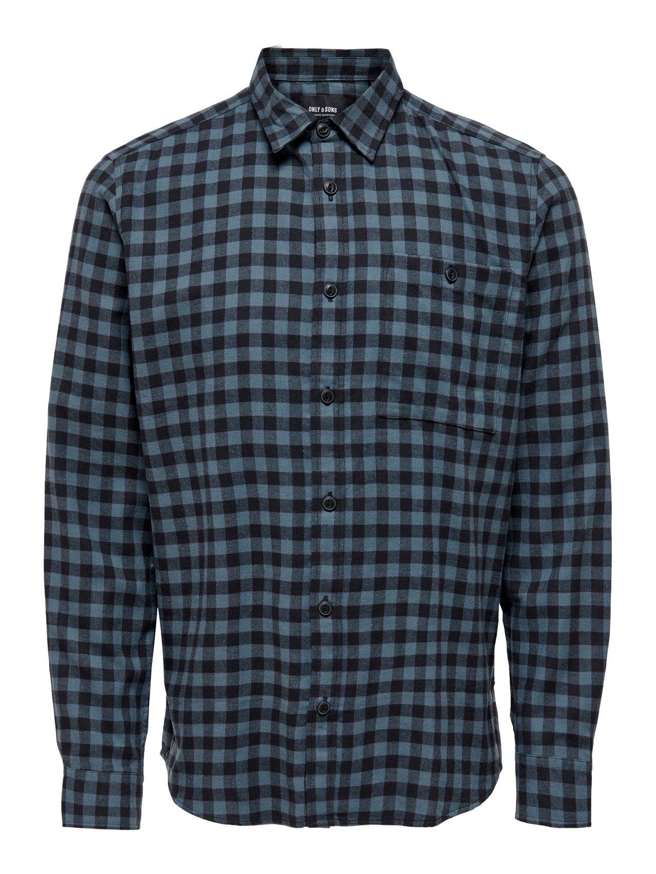 ONLY & SONS Camicie Regular Fit Collo Camicia -Dark Slate - 22022444