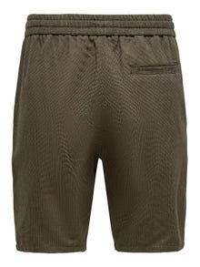 ONLY & SONS Shorts Tapered Fit Vita media -Black - 22022524