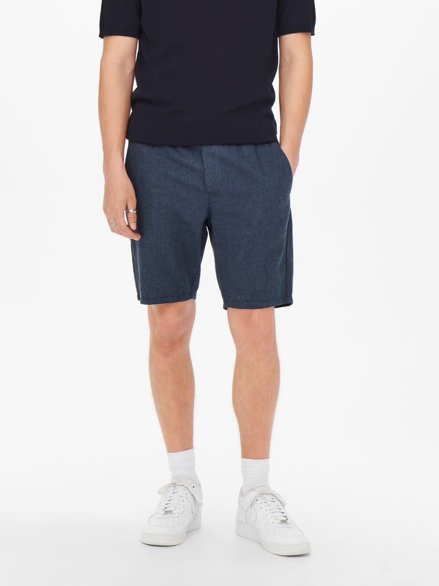 ONLY & SONS Tapered Fit Mid waist Shorts - 22022524