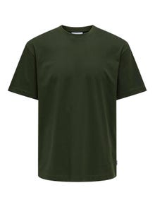 ONLY & SONS Oversized o-hals t-shirt -Rosin - 22022532