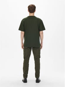 ONLY & SONS Oversized o-hals t-shirt -Rosin - 22022532