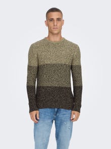 ONLY & SONS Round Neck Pullover -Twill - 22022594