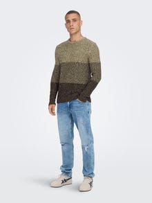 ONLY & SONS Round Neck Pullover -Twill - 22022594