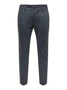 ONLY & SONS Classic chinos -Dress Blues - 22022911