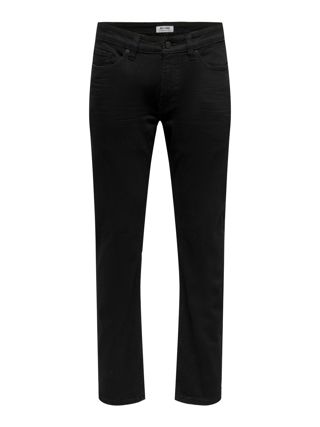 ONLY & SONS ONSWeft Regular Black Jeans -Black Denim - 22022956