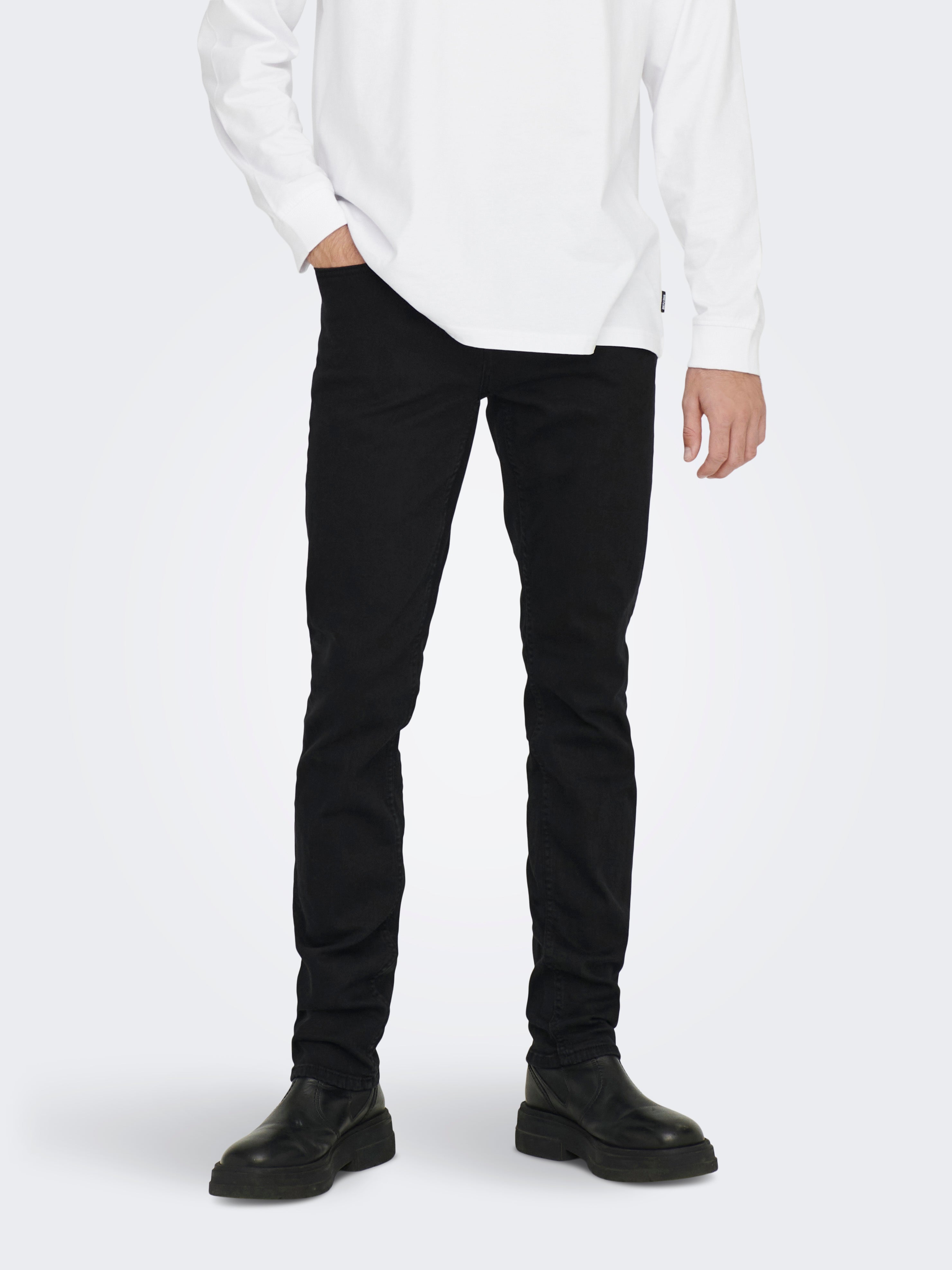 ONLY & SONS regular fit jeans ONSWEFT 6755 blauw | wehkamp