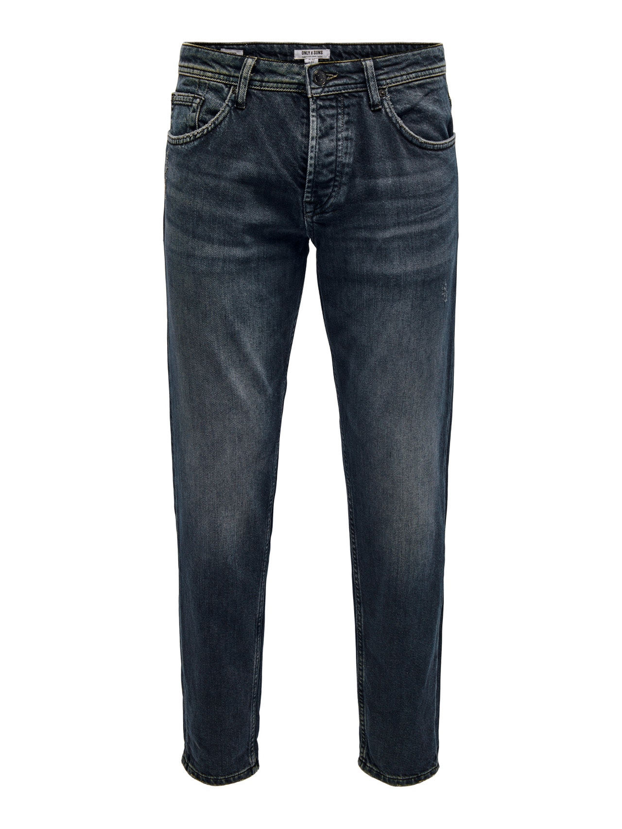 ONLY & SONS ONSavi Comfort Dark Blue Jeans -Blue Denim - 22023026