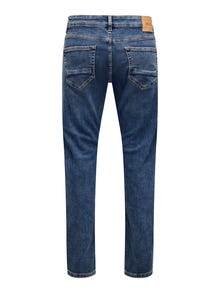 ONLY & SONS Liibuv lõige Madal värvel Teksad -Blue Denim - 22023229