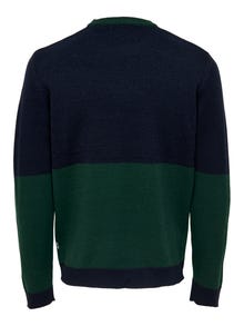 ONLY & SONS Pull-overs Regular Fit Col rond -Dark Navy - 22023346