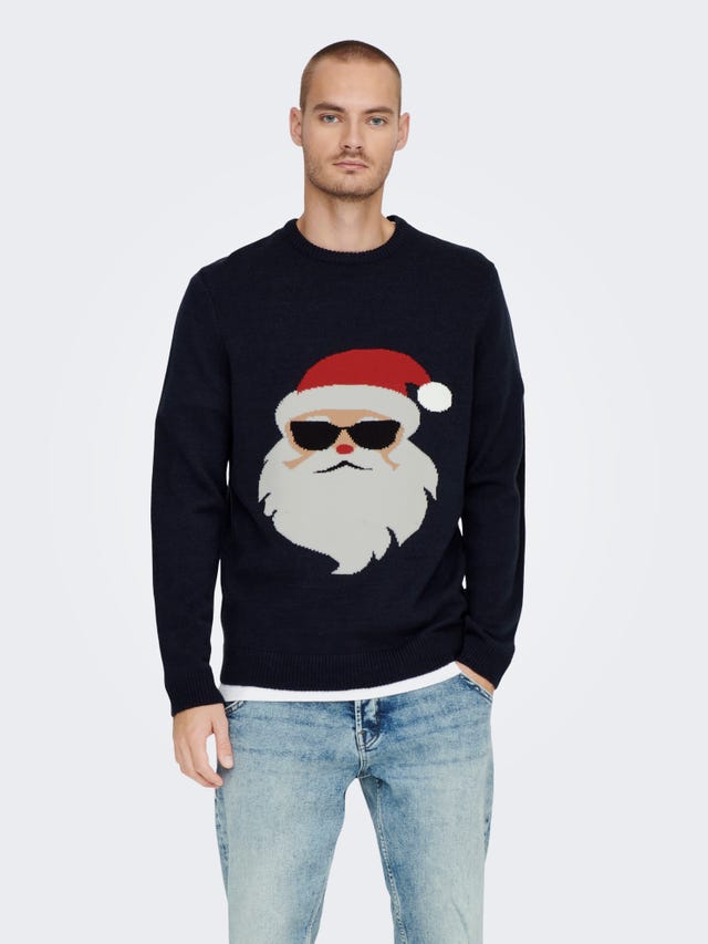 ONLY & SONS Round Neck Pullover - 22023347