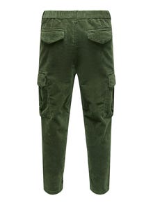 ONLY & SONS Tapered fit cargobukser -Olive Night - 22023472