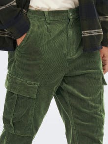 ONLY & SONS Pantalones cargo Corte tapered -Olive Night - 22023472