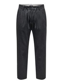 ONLY & SONS Pantalones chinos Corte tapered -Dark Grey Melange - 22023478