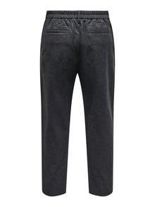 ONLY & SONS Chinos Tapered Fit -Dark Grey Melange - 22023478