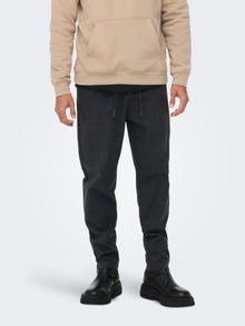 ONLY & SONS Verjüngt Chino Hose -Dark Grey Melange - 22023478